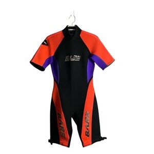 Bare Youth Girl’s 100% Nylon Neoprene Short Sleeve Wetsuit